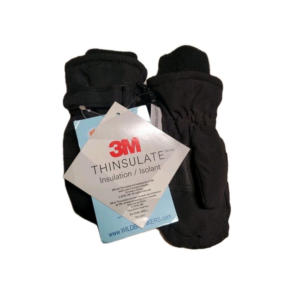 Wildbreakers Pro Gear Kids Ski Mittens 3M Thinsulate Winter Snow Gloves